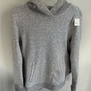 Gray Hooded Sweatshirt